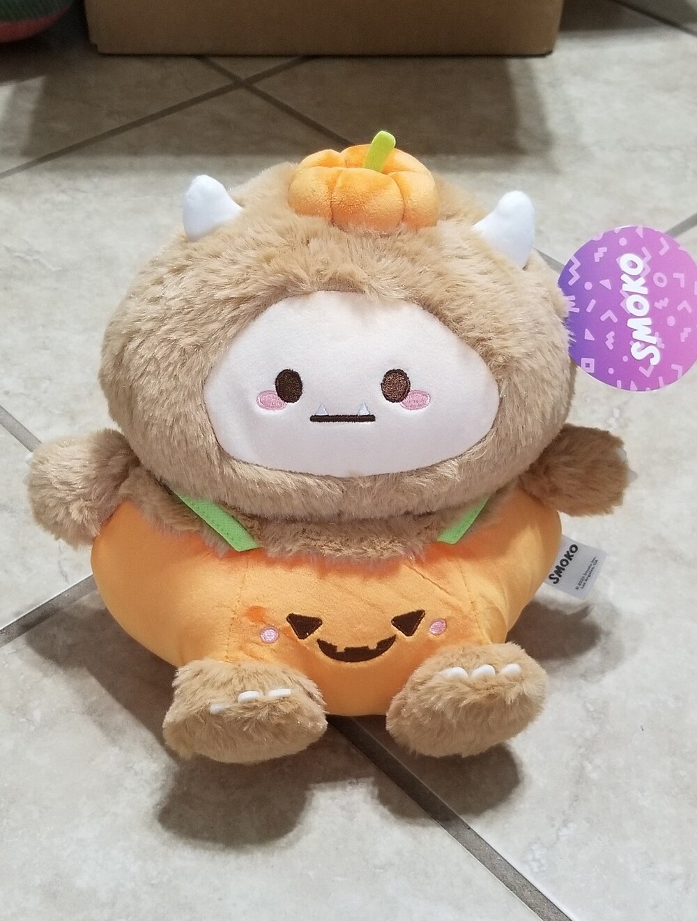 Smoko Pumpkin Hank Yeti 10 Inch Midi Mochi Plush